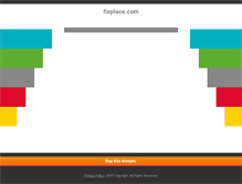 Tablet Screenshot of fixplace.com